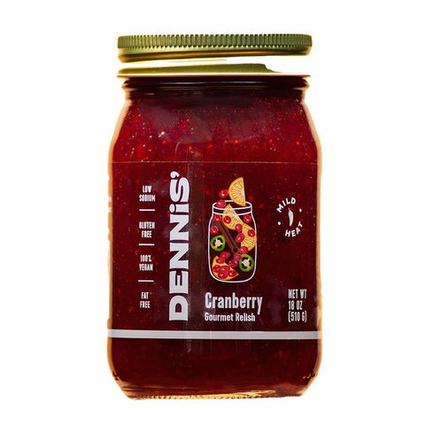 Reva Foods Dennis' Cranberry Relish - 16 OZ 12 Pack