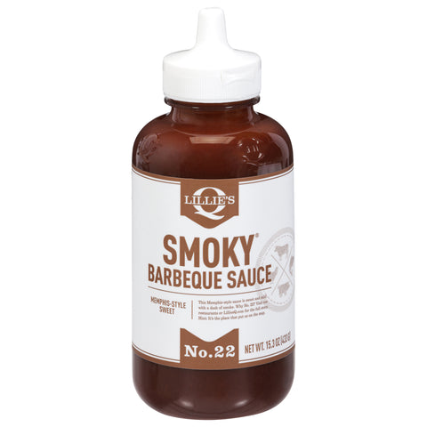 Lillie's Q No. 22 Smoky Barbeque Sauce 15.3 oz - 6 Pack