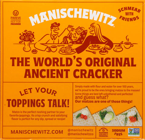 Manischewitz Unsalted Thin Matzo 10 OZ
