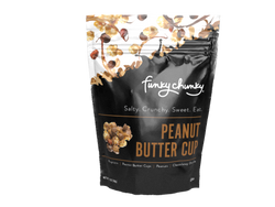 Funky Chunky Peanut Butter Cup Popcorn Small Bag - 2 OZ 8 Pack