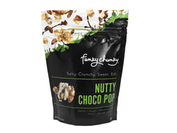 Funky Chunky Nutty Choco Pop Large Bag - 5 OZ 6 Pack