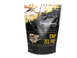 Funky Chunky Chip Zel Pop Popcorn Small Bag - 2 OZ 8 Pack