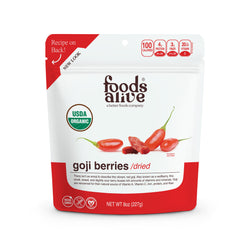 Foods Alive Goji Berries - 8 OZ 6 Pack