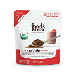 Foods Alive Chia Protein Powder - 8 OZ 6 Pack