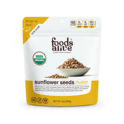 Foods Alive Sunflower Seeds - 12 OZ 6 Pack