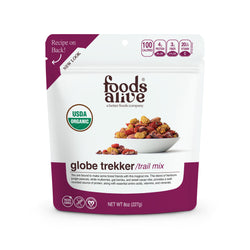 Foods Alive Globe Trekker Trail Mix - 8 OZ 6 Pack