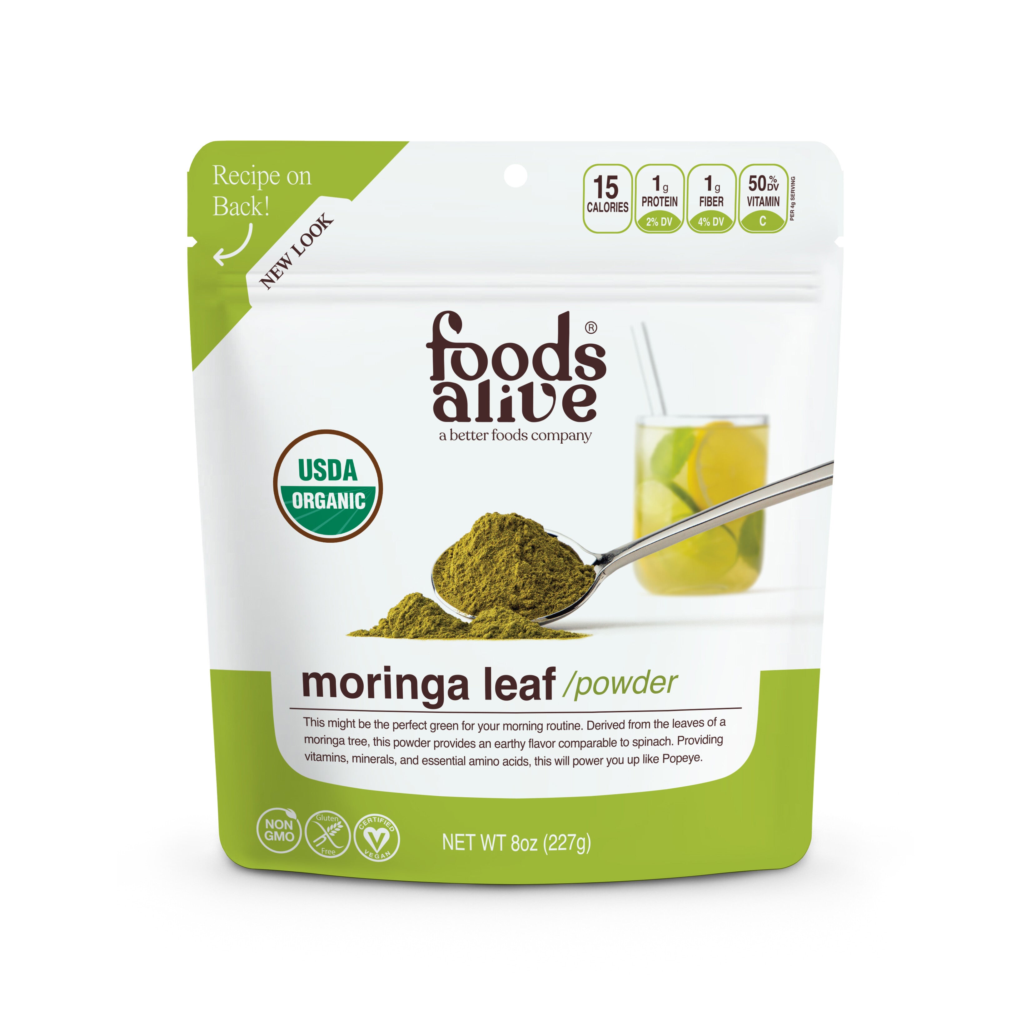 Alive Powder Foods Alive Moringa Powder - 8 OZ 6 Pack – StockUpExpress