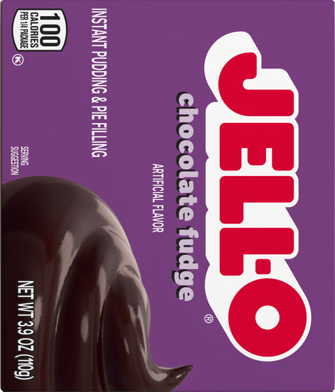 Jell-O Mix Pudding Instant Chocolate Fudge 3.9 OZ