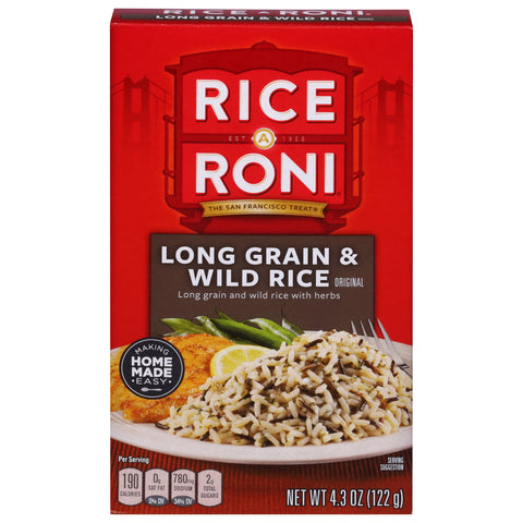 Rice A Roni Rice Long Grain & Wild 4.3 OZ
