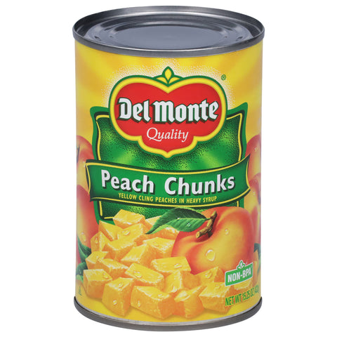 Del Monte Fruit Peach Chunks 15.25 OZ