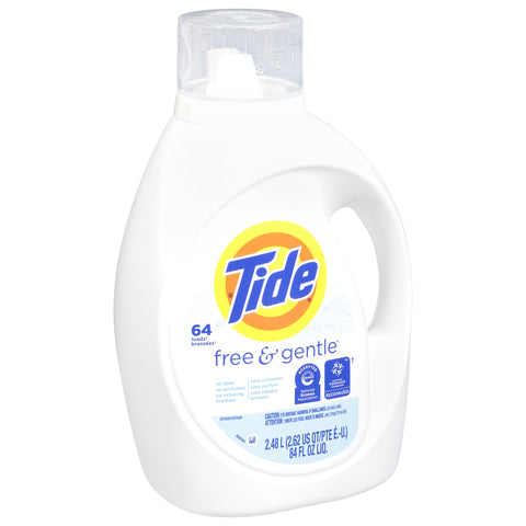 Tide Free & Gentle Detergent 84 fl oz