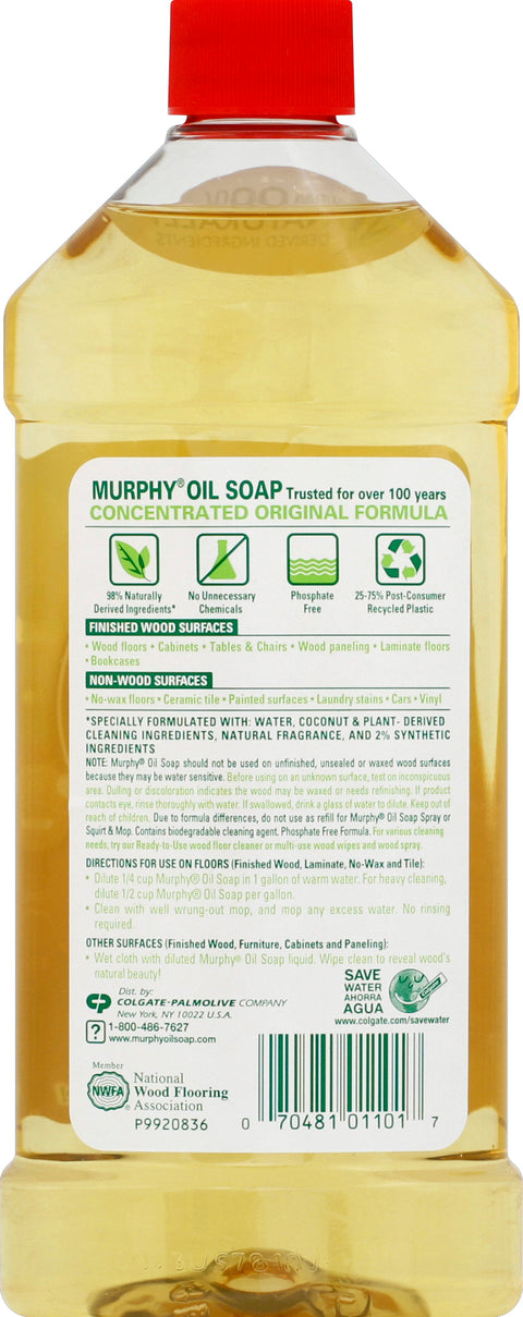 Murphy Concentrated Citronella Oil Scent Wood Cleaner 16 fl oz