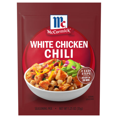 McCormick Mix Chili White Chicken - 1.25 OZ 12 Pack