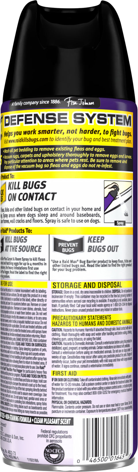Raid Bug Killer Flea 16 OZ