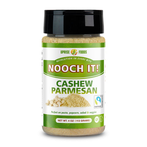 Uprise Foods NOOCH IT! Fair Trade Cashew Parmesan - 4 OZ 18 Pack