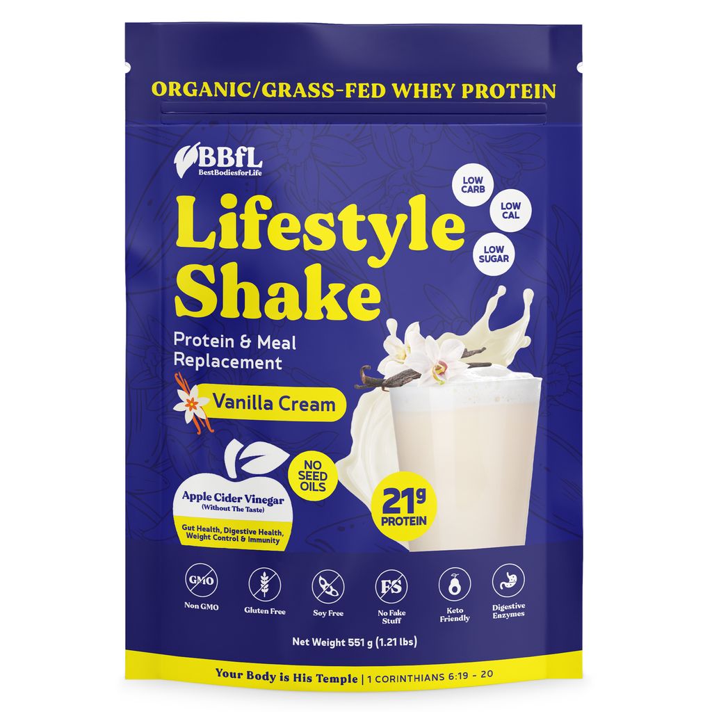 BBfL BBfL Meal Replacement Protein Shakes, (15 Servings, Vanilla Cream ...