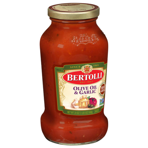 Bertolli Olive Oil & Garlic Pasta Sauce 24 OZ