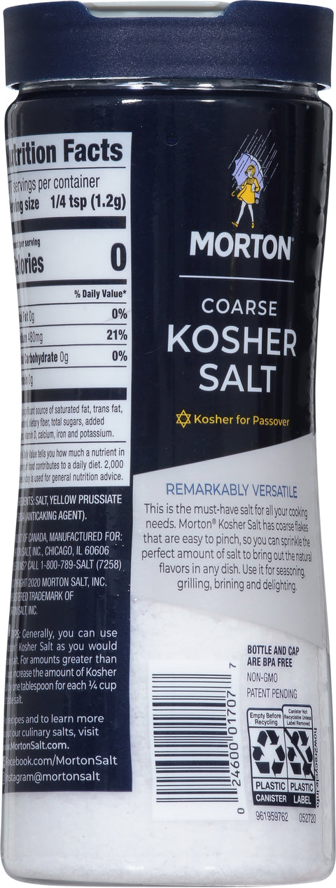 Morton Kosher Salt 16 OZ