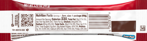 Mounds Dark Chocolate & Coconut Candy Bar 1.75 oz