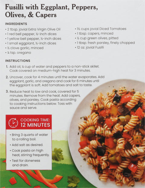 Jovial Gluten Free Fusilli 12 oz