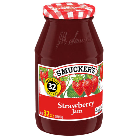 Smucker's Jam Strawberry 32 OZ