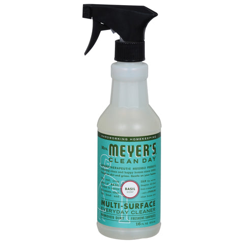 Mrs. Meyer's Clean Day Basil Multi-Surface Everyday Cleaner Spray 16 FZ