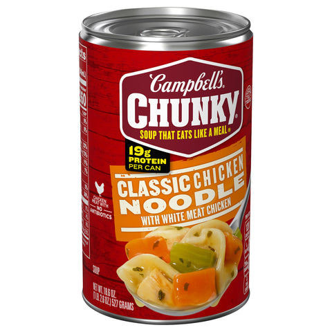 Campbell's Chunky Soup Classic Chicken Noodle 18.6 OZ