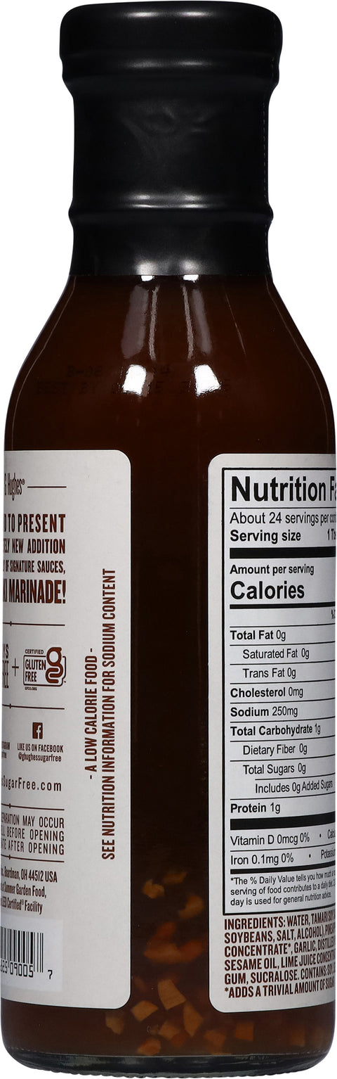 G Hughes Sugar Free Teriyaki Marinade 13 OZ
