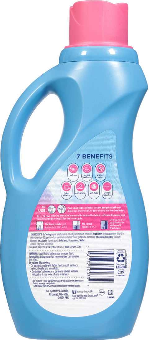 Downy 2 in 1 Soft April Fresh Fabric Softener 1.38 qt