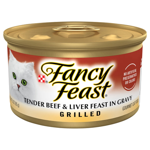 Fancy Feast Grilled Tender Beef & Liver Feast 3 OZ