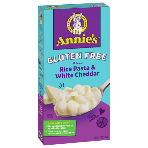 Annie's Homegrown Meals Gluten Free Ricepasta Shells & White Cheddar 6 OZ