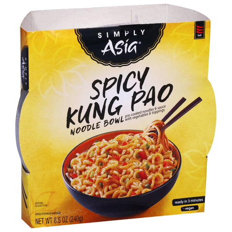 Simply Asia Spicy Kung Pao Noodle Bowl 8.5 OZ