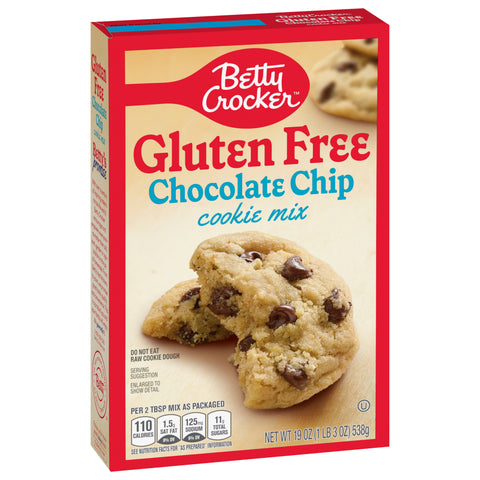 Betty Crocker Mix Cookie Gluten Free Chocolate Chip 19 OZ