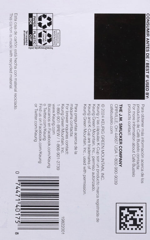 Cafe Bustelo Dark Roast Espresso Style Coffee 10