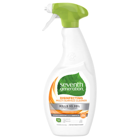 Seventh Generation Multi Surface Cleaner Spray Lemongrass & Thyme 26 FZ