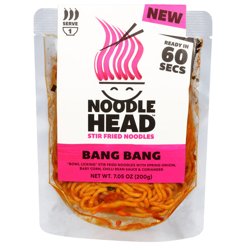 Noodle Head Stir Fried Bang Bang Noodles 7.05 oz - 8 Pack