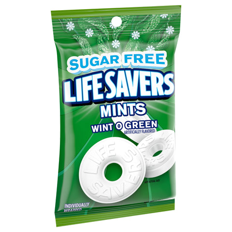 Lifesavers Mints Wint-O-Green Sugar Free 2.75 OZ