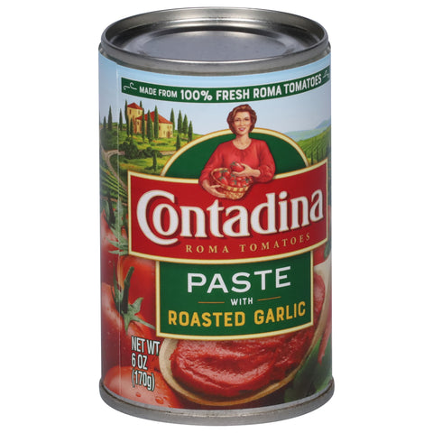 Contadina Tomato Paste Roasted Garlic 6 OZ