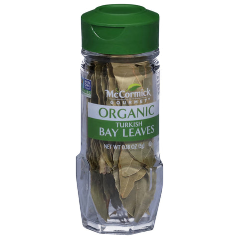 McCormick Gourmet Organic Turkish Bay Leaves - 0.18 OZ 3 Pack