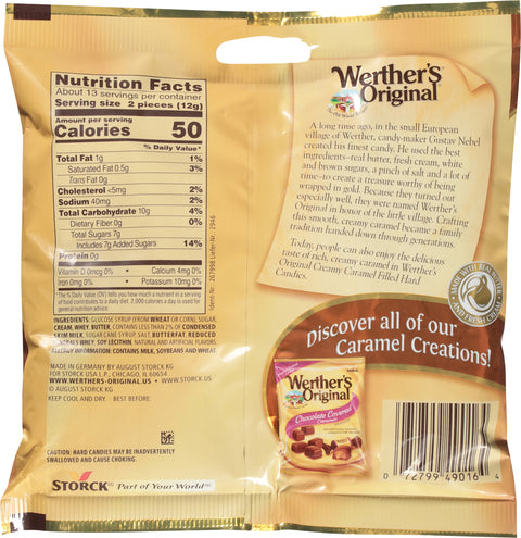 Werther's Original Candy Caramel Creamy Filled 5.5 OZ
