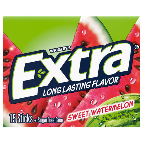 Extra Sweet Watermelon Gum 15 CT