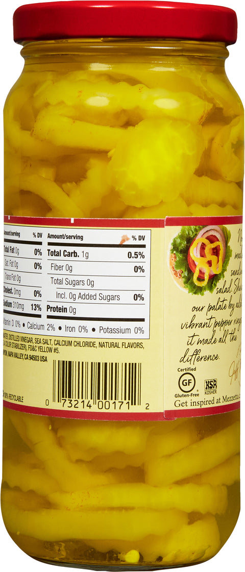 Mezzetta Hot Pepper Rings 16 FZ