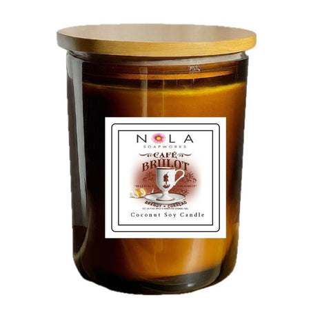 ESSENTIALLY NOLA Soy Cocktail Candle  - Cafe Brulot - 14.5 OZ 4 Pack