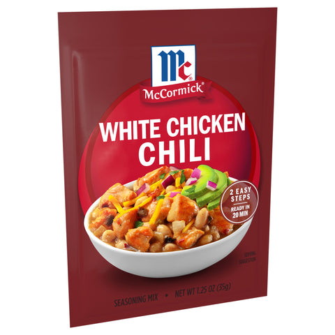 McCormick Mix Chili White Chicken - 1.25 OZ 12 Pack