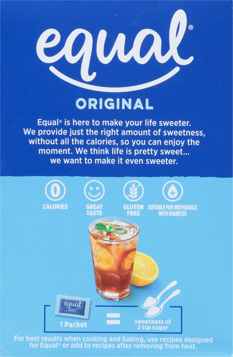 Equal Sweetener Packets 4 OZ