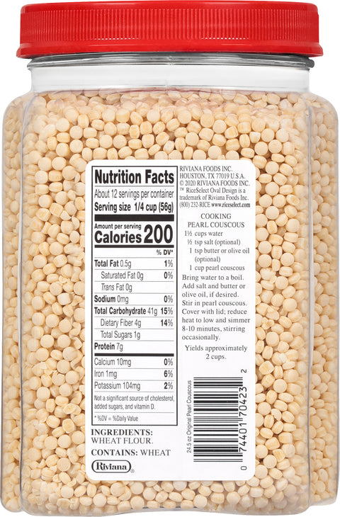 Rice Select Original Pearl Couscous 24.5 OZ