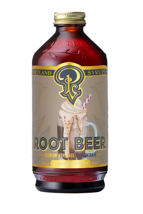 Portland Syrups Root Beer Syrup - 12 FL OZ 6 Pack