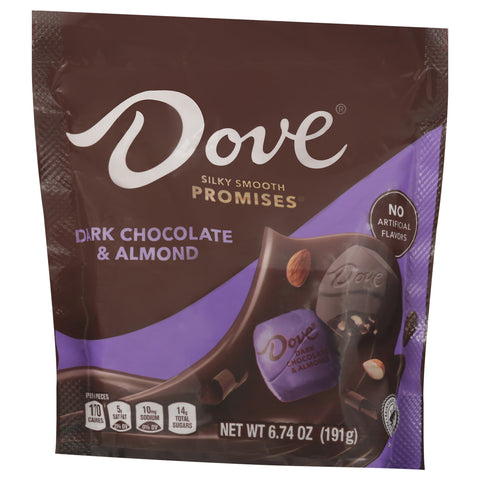 Dove Promises Dark Chocolate & Almond Candy 6.74 oz
