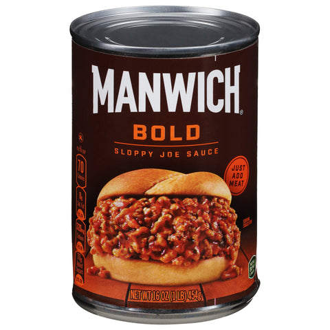 Manwich Bold Sloppy Joe Sauce 16 oz - 12 Pack