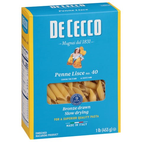 Dececco Penne Lisce Pasta 16 OZ